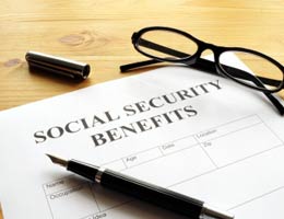 Social Security benefits.