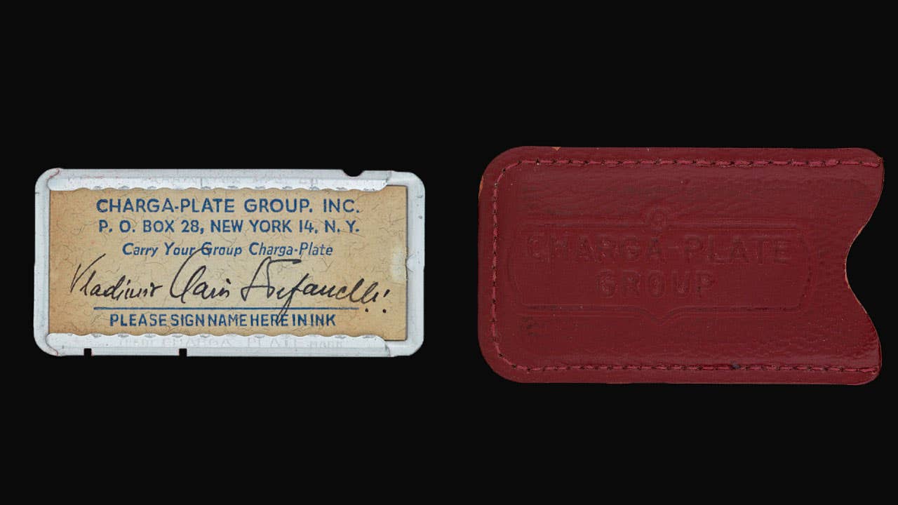 credit cards 1920s
