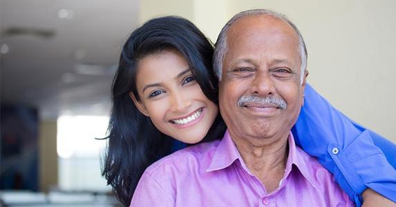 Père et fille posant pour la photo |A et N photographie / .com