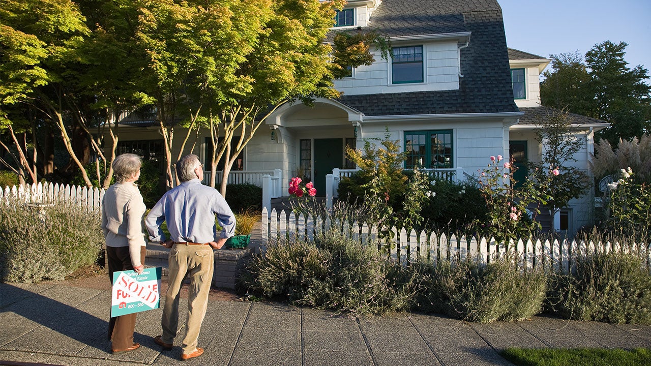 People looking at home they just bought