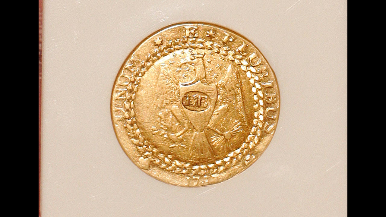 The 1787 Brasher doubloon