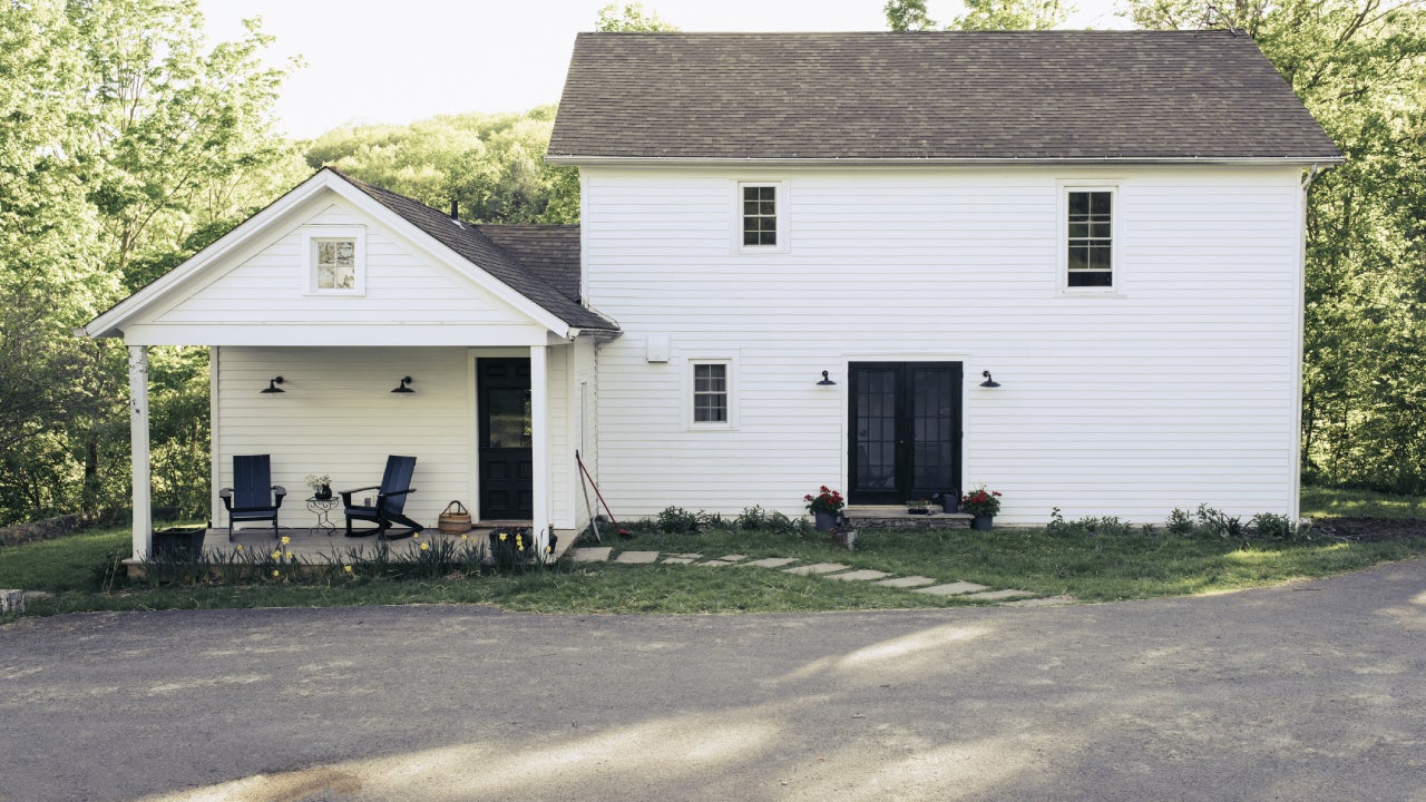 White Country Farmhouse