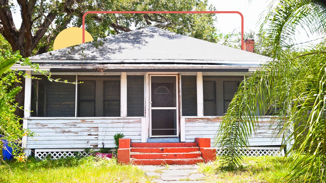 An older house that has seen better days.