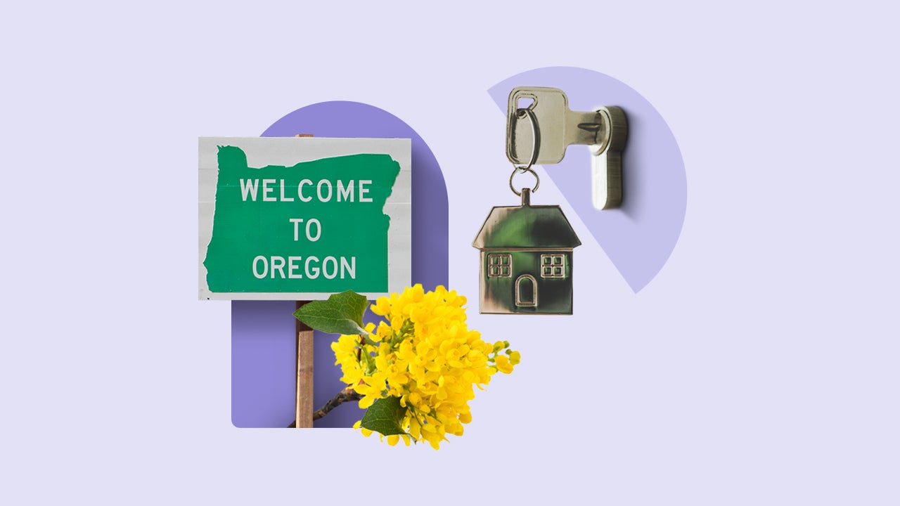 Oregon home collage