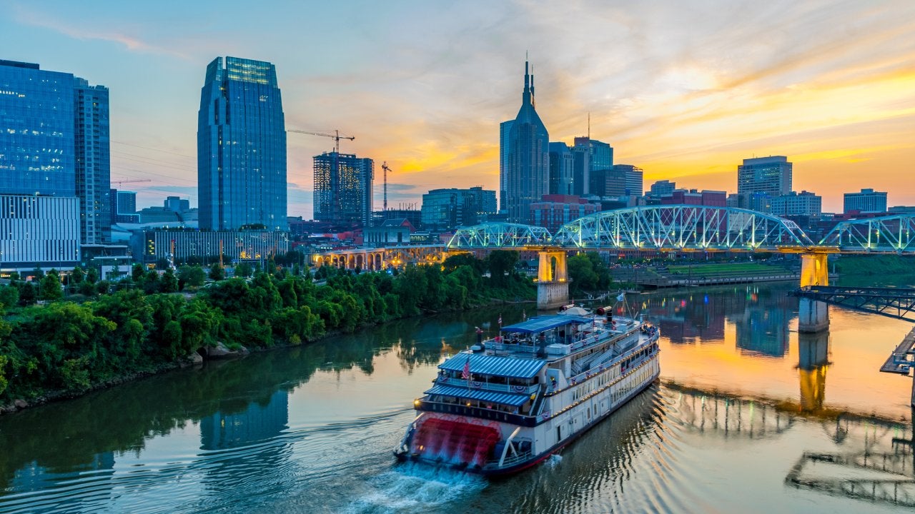 Nashville Skyline at Night