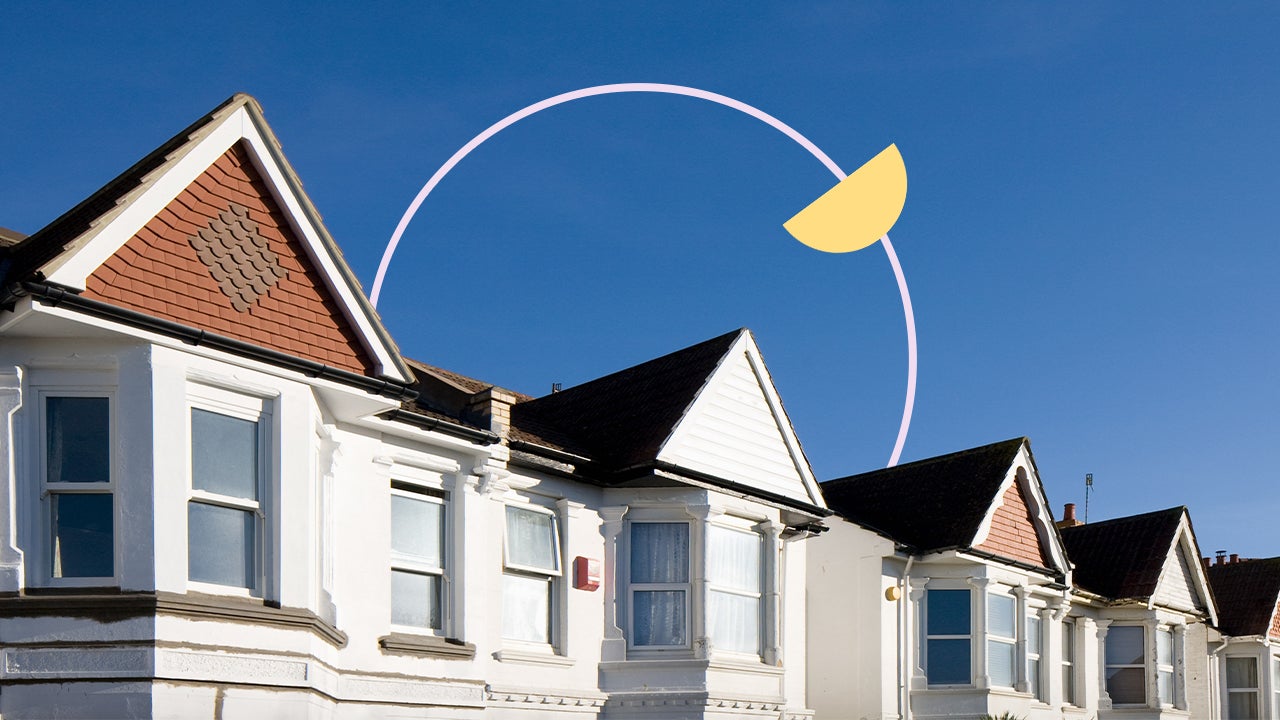 Image of houses on a sunny day