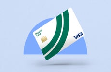 design element including mission lane visa card