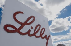Lilly company logo sign