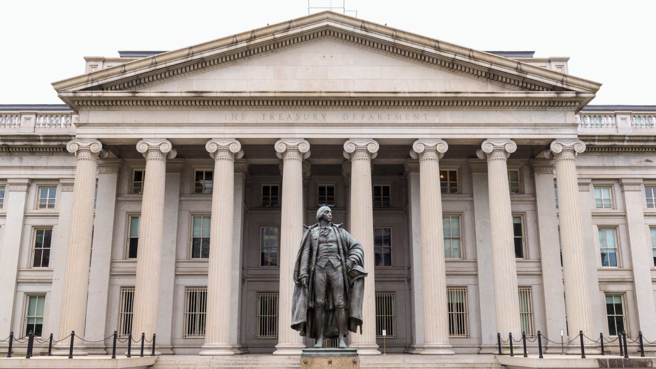 US Treasury Department, Washington DC, USA