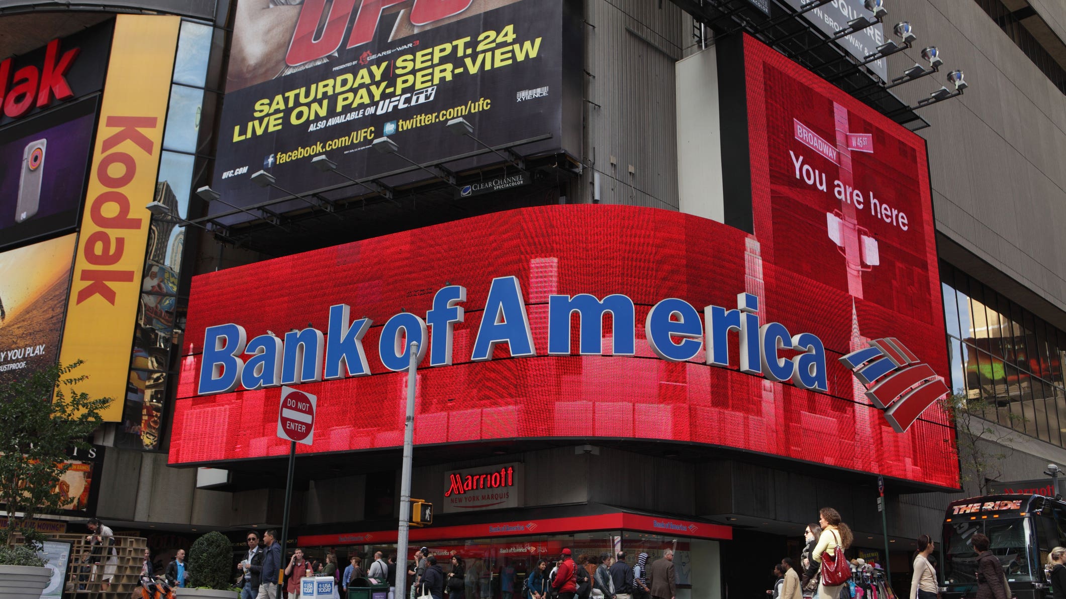 Bank of America at Times Square