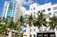 Miami Beach, Florida, Collins Avenue, Caribbean South Beach Condominium and highrises