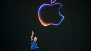 Tim Cook, chief executive officer of Apple Inc., during the Apple Worldwide Developers Conference 7