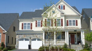 Brand new house in the Maryland suburbs of DC