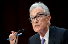 Fed Chair Jerome Powell speaks during a Senate Banking, Housing, and Urban Affairs Committee hearing.