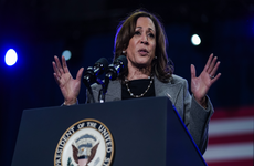 Democratic Presidential Nominee Kamala Harris Campaigns In Atlanta