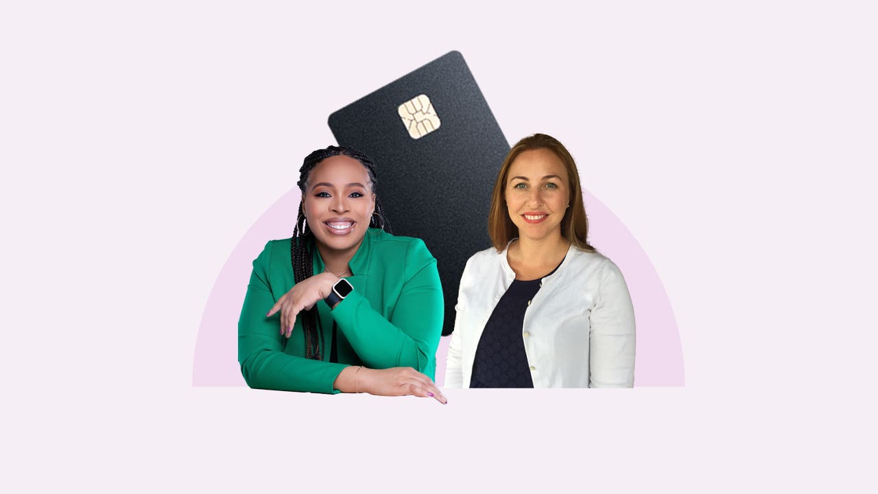 Design element featuring Dr. Megan McCoy and LaQuishia Clemons