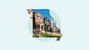 photo illustration in the shape of missouri