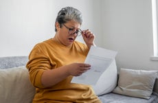 Woman worried about bills