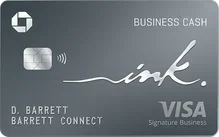 Card are for the Ink Business Cash® Credit Card