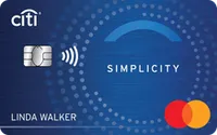 Citi Simplicity credit card image