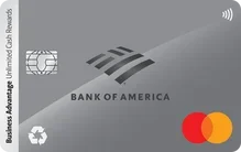 Card art of  Bank of America® Business Advantage Unlimited Cash Rewards Mastercard® credit card